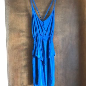 Royal Blue Love Culture Dress